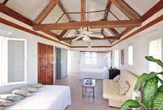 The luxury bedrooms